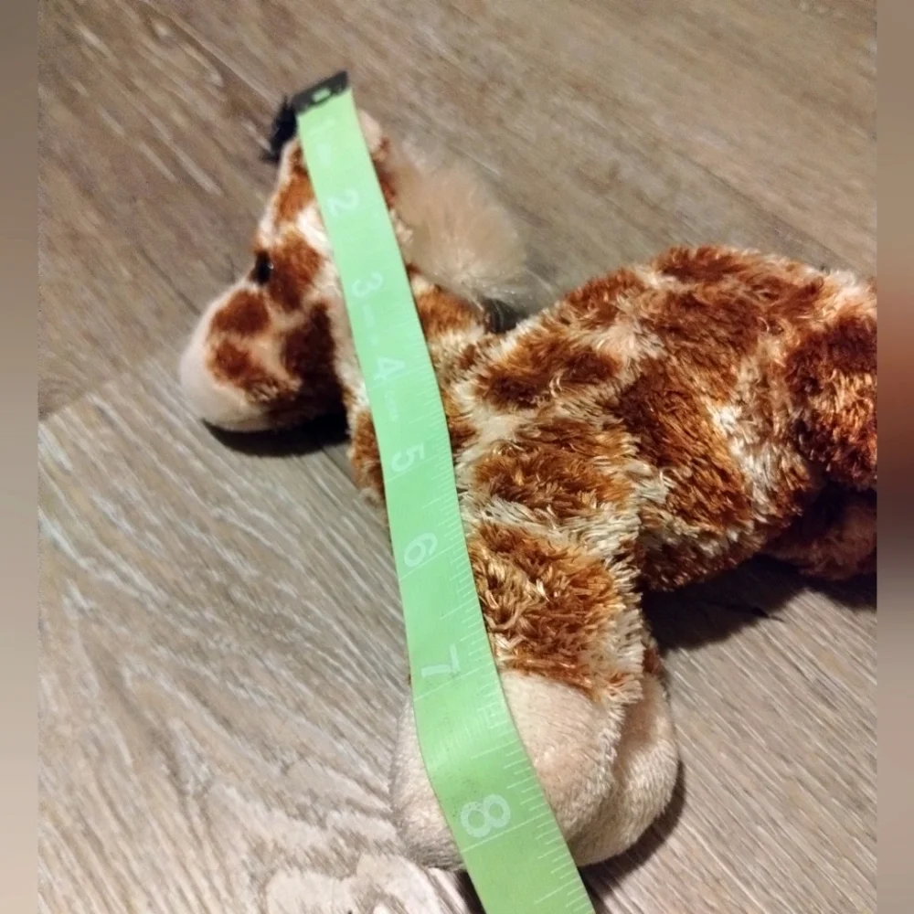 ÷Aurora Mini Flopsie GiGi Brown Giraffe 8" Stuffed Animal  Plush Lovey Soft Toy - Picture 12 of 13